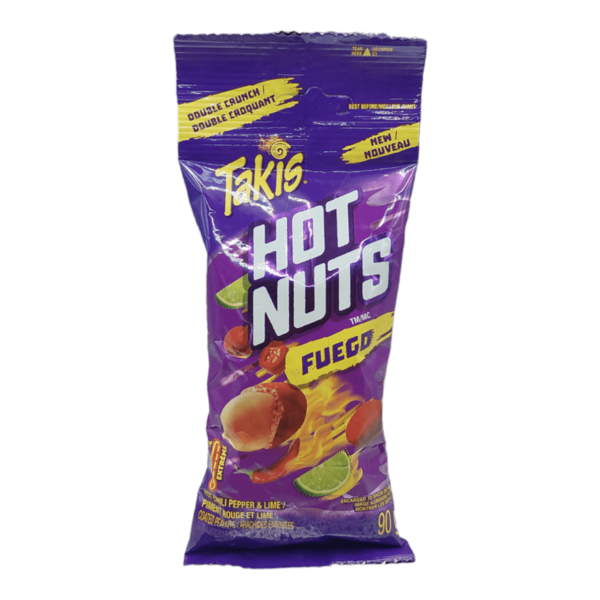 Takis Hot Nuts Fuego Double Crunch Peanuts 90g